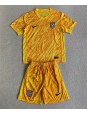 Spojené Státy Brankářské Domácí dres pro děti Copa America 2024 Krátký Rukáv (+ trenýrky)